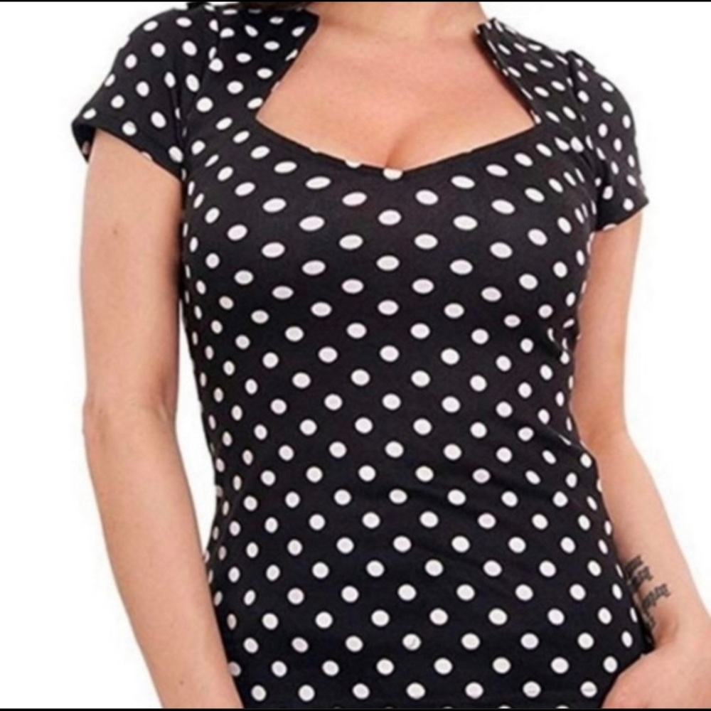 RockSteady Polka Dot Rockabilly Shirt